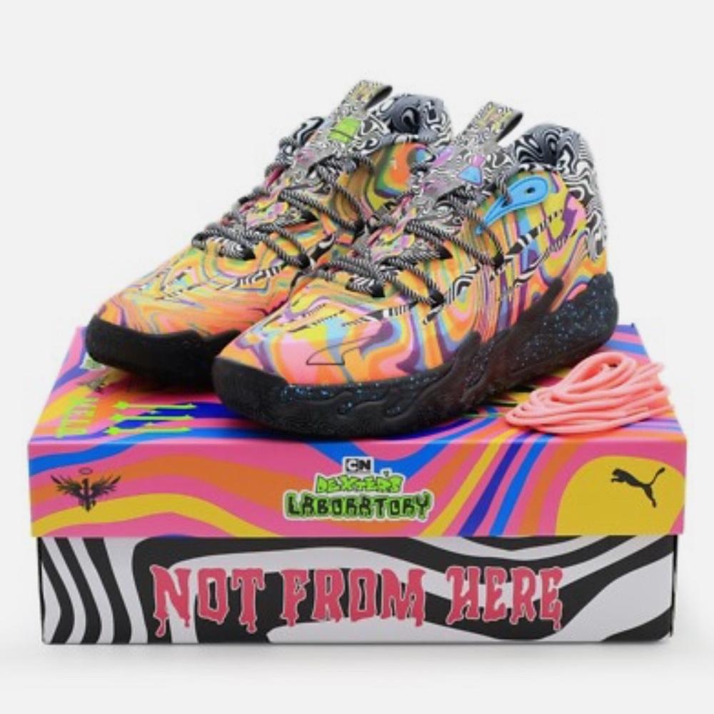 Lamelo ball puma dexters laboratory